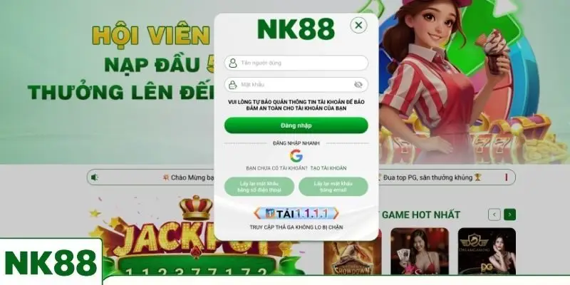 3 bước đăng nhập dễ dàng