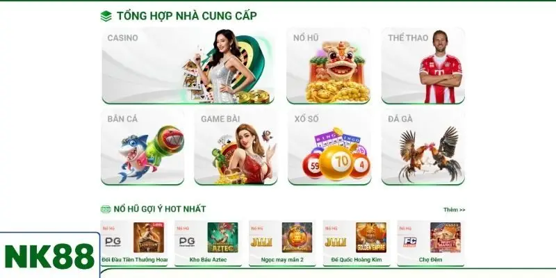 Kho game cực kỳ đa dạng và chất lượng