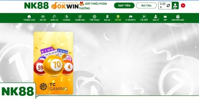 Xổ số NK88 cung cấp hình thức chơi số